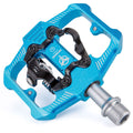 GEWAGE Dual Function MTB Pedals – SPD Compatible 3-Bearing Flat Pedals