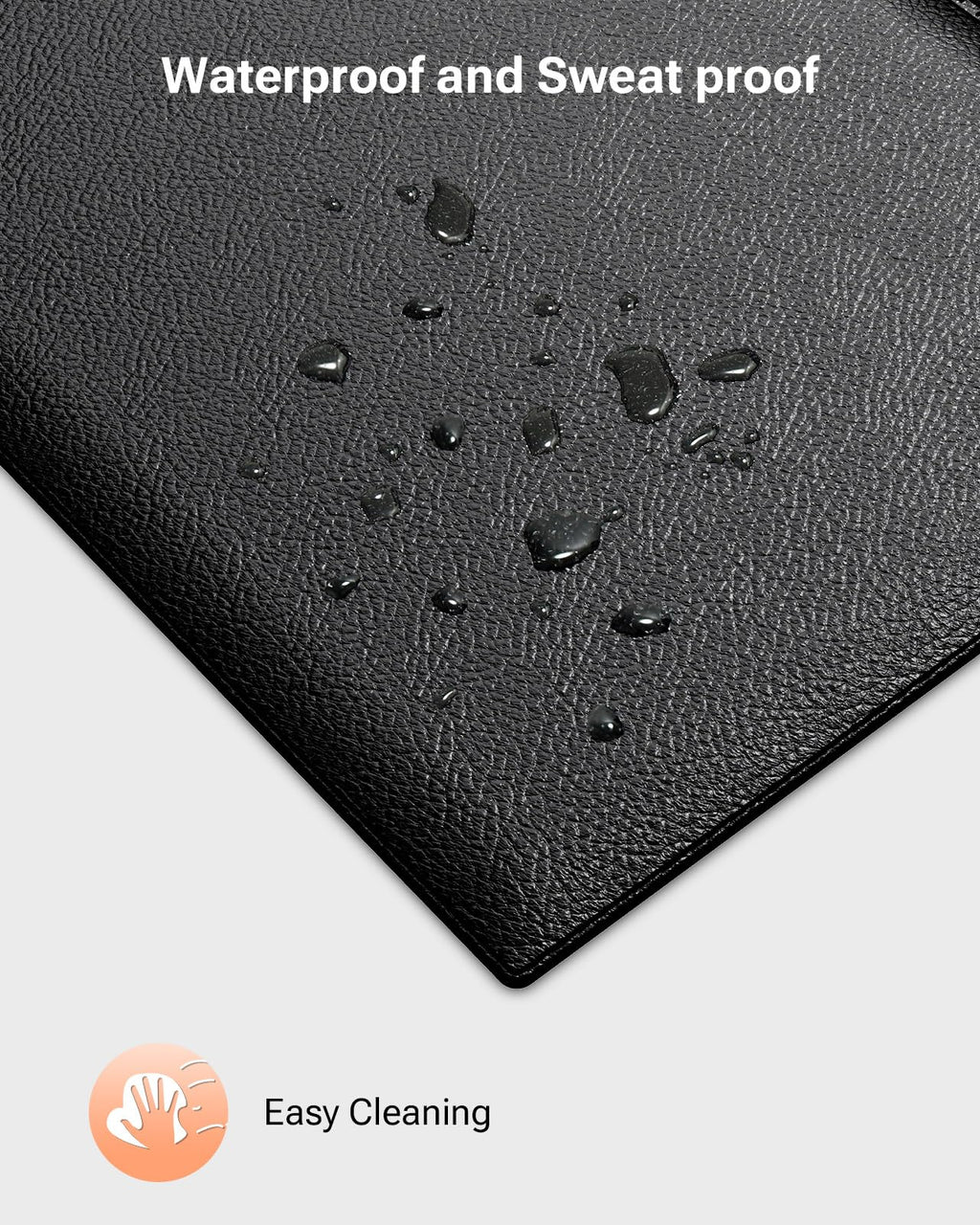 UREVO Foldable Treadmill Mat – Non-Slip Waterproof Home Gym Floor Mat