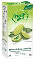 True Citrus True Lime Pack – 100 Count Crystallized Lime Packets