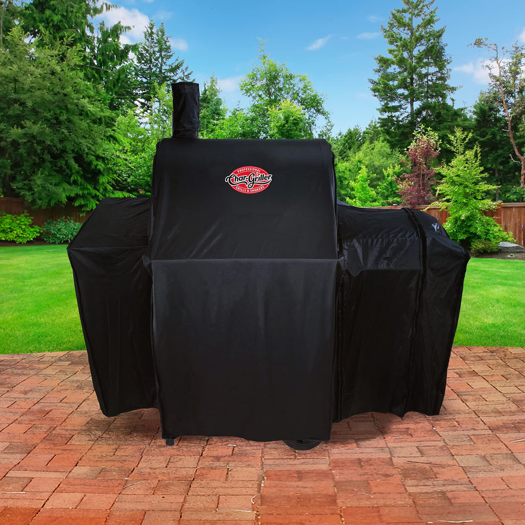 Char-Griller Grill Cover for 2123, 2823, 2223 – Weatherproof Black