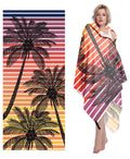 Style Slice Sand Free Microfibre Beach Towel – XL Quick Dry Sunset