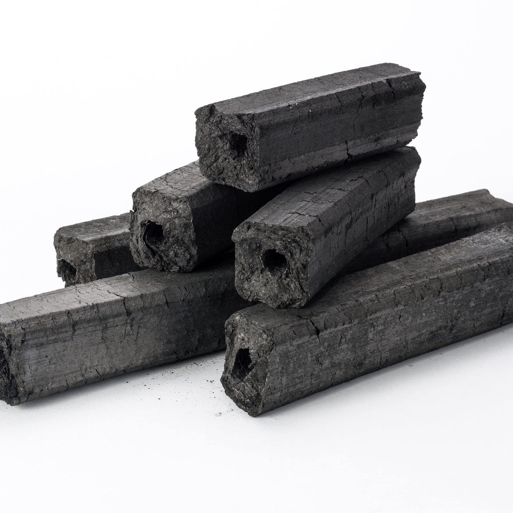Ken Chiku White Charcoal Binchotan 10kg - Smokeless Konro Grill Fuel