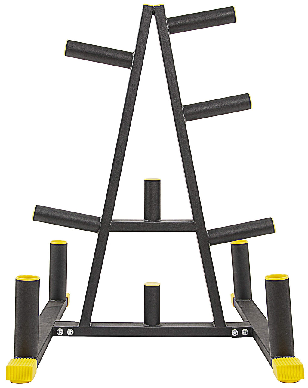 BalanceFrom Weight Plate Rack with 4 Barbell Holders - 600lb Capacity