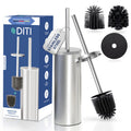 DITI Silicone Toilet Brush with Holder – Stainless Steel & Rustproof