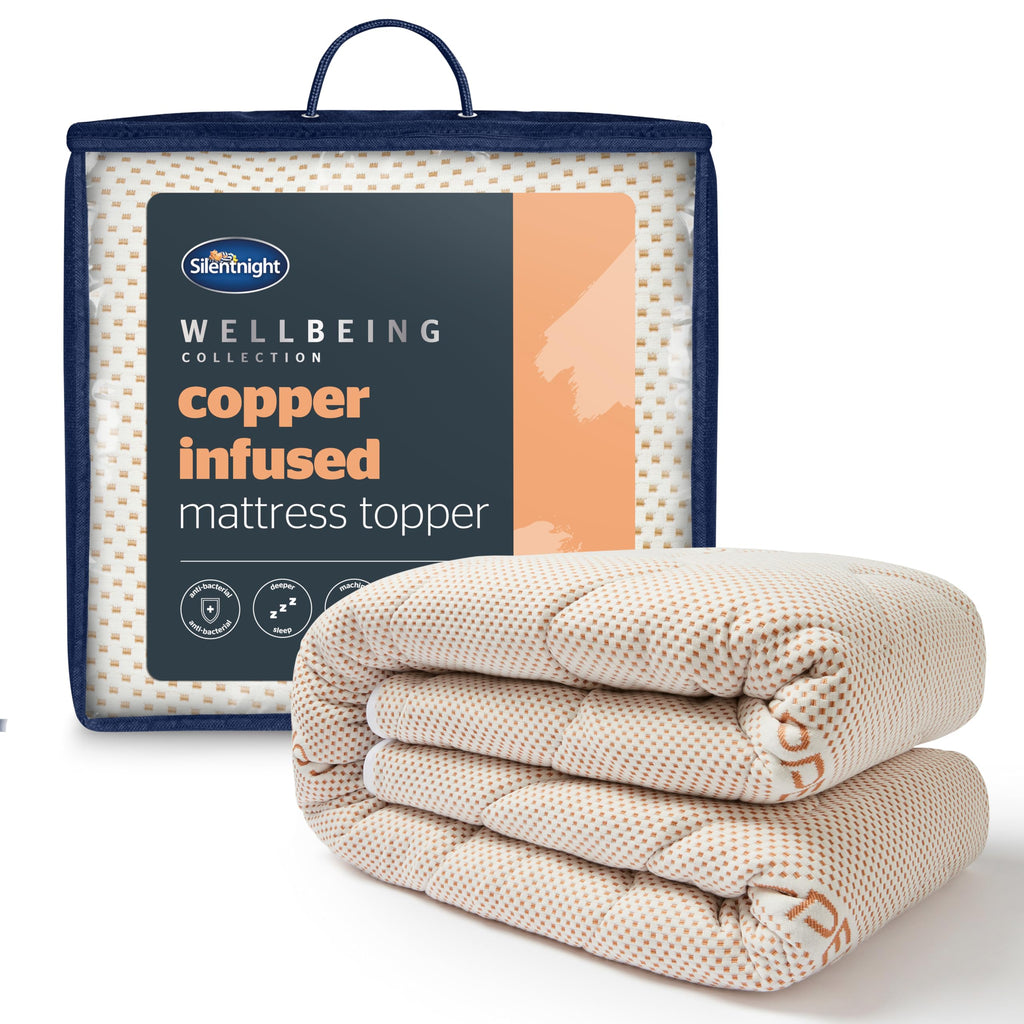 Silentnight Copper Infused Mattress Topper – King Size Cooling Support