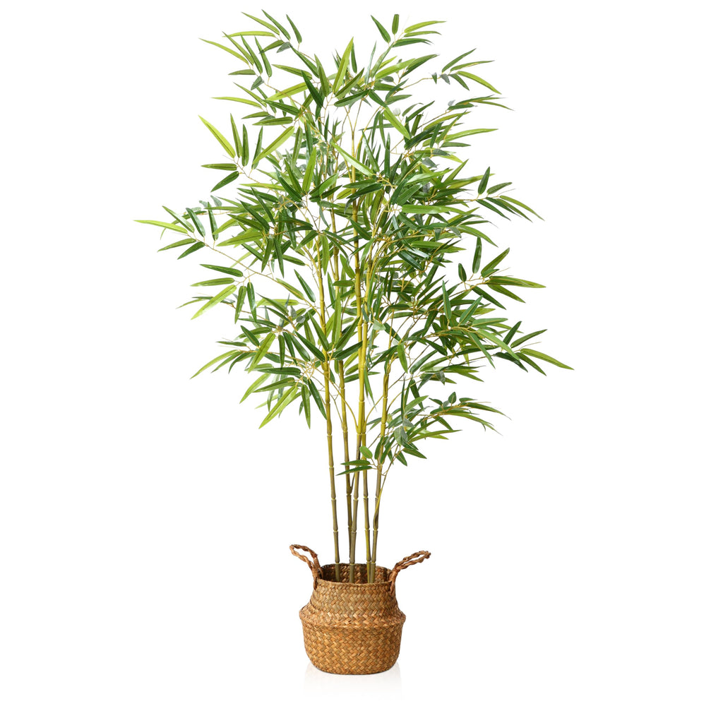 Kazeila 140cm Artificial Bamboo Tree | Realistic Faux Plant with Pot