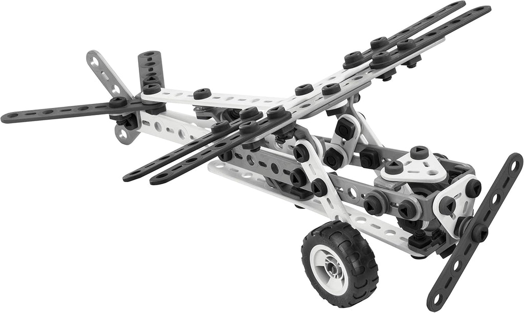 Meccano 150-Piece Metal Construction Bucket – STEM Educational Toy