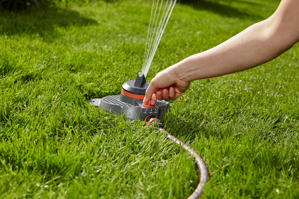 GARDENA Comfort Tango Part and Full Circle Sprinkler for 310 m² Areas