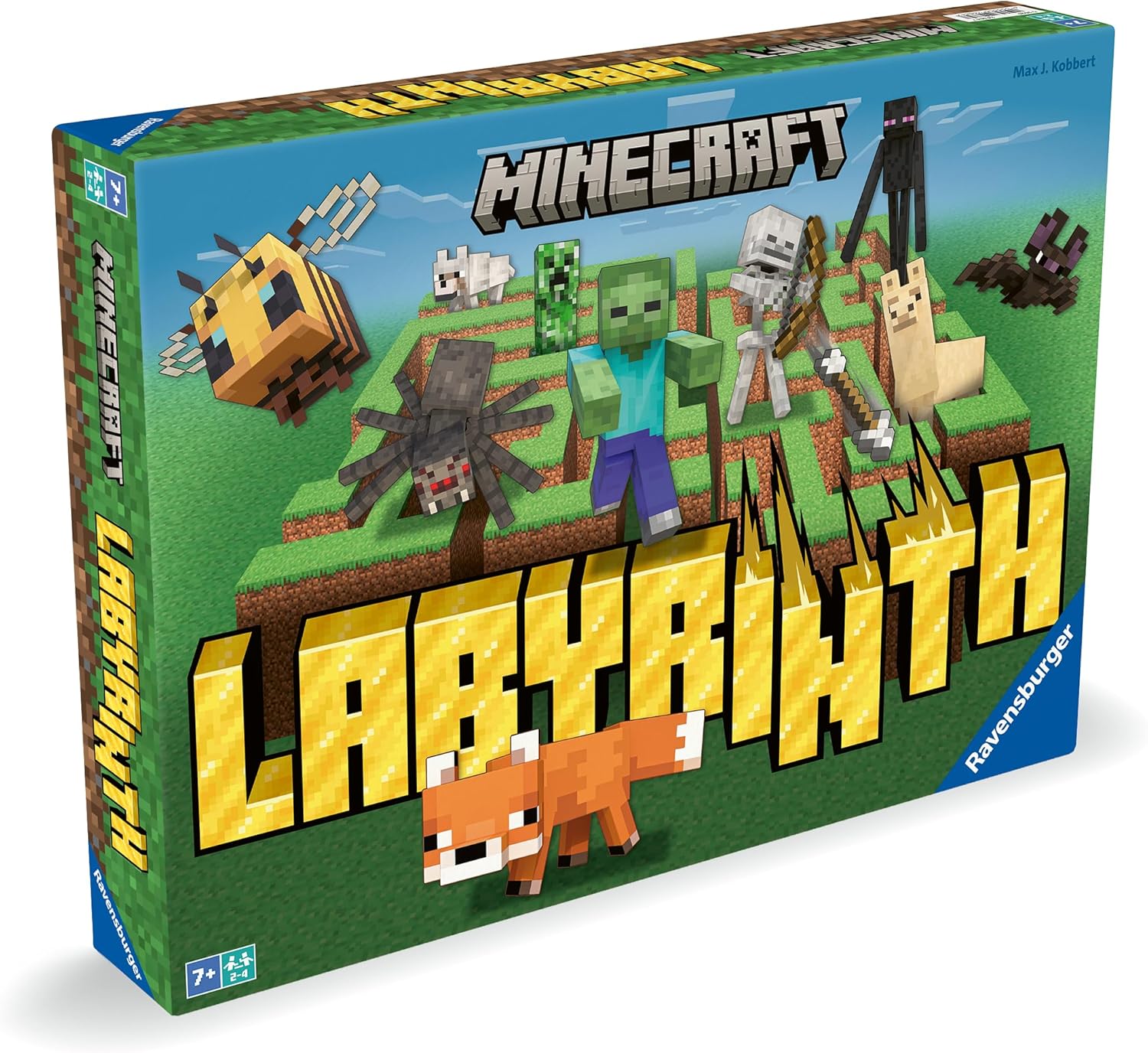Ravensburger Minecraft Labyrinth Board Game – Family Strategy Game
