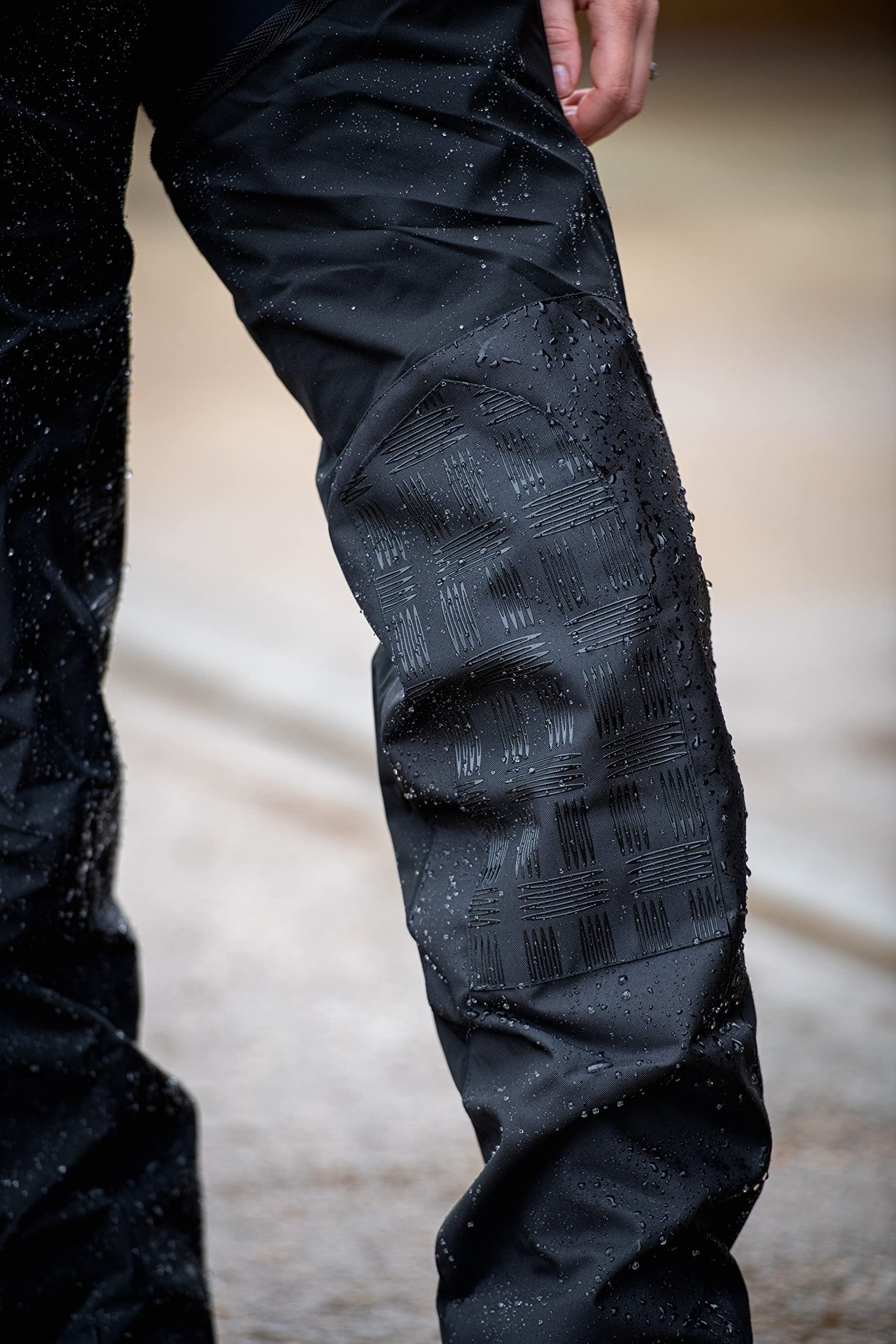 LeMieux DryTex Stormwear Waterproof Fleece Lined Riding Chaps – Black