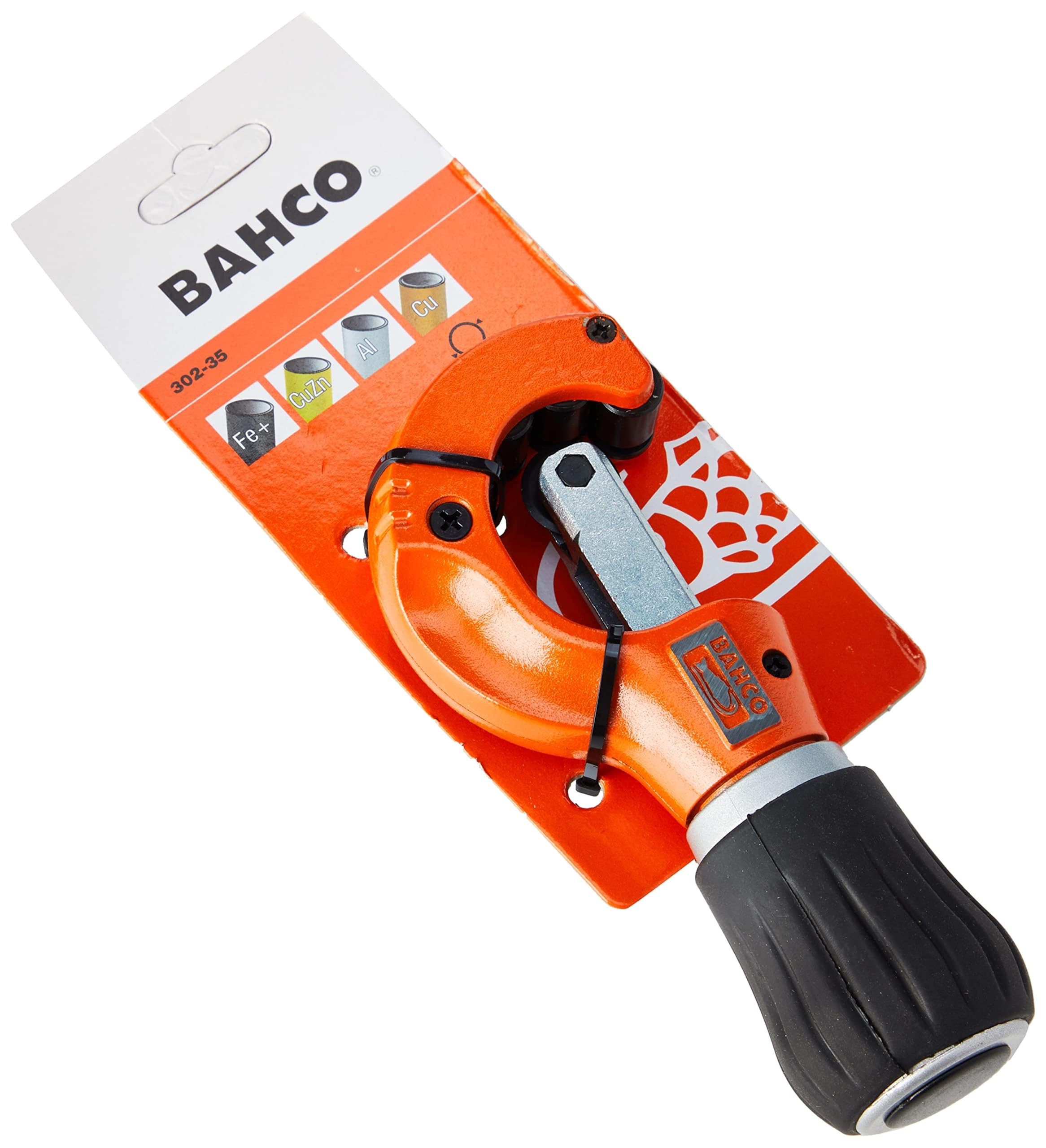 Bahco 302-35 Tube Cutter | 3mm-35mm Heavy Duty Metal Pipe Cutter