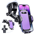 VANMASS Universal Car Phone Holder – Military-Grade Suction & Vent Mount