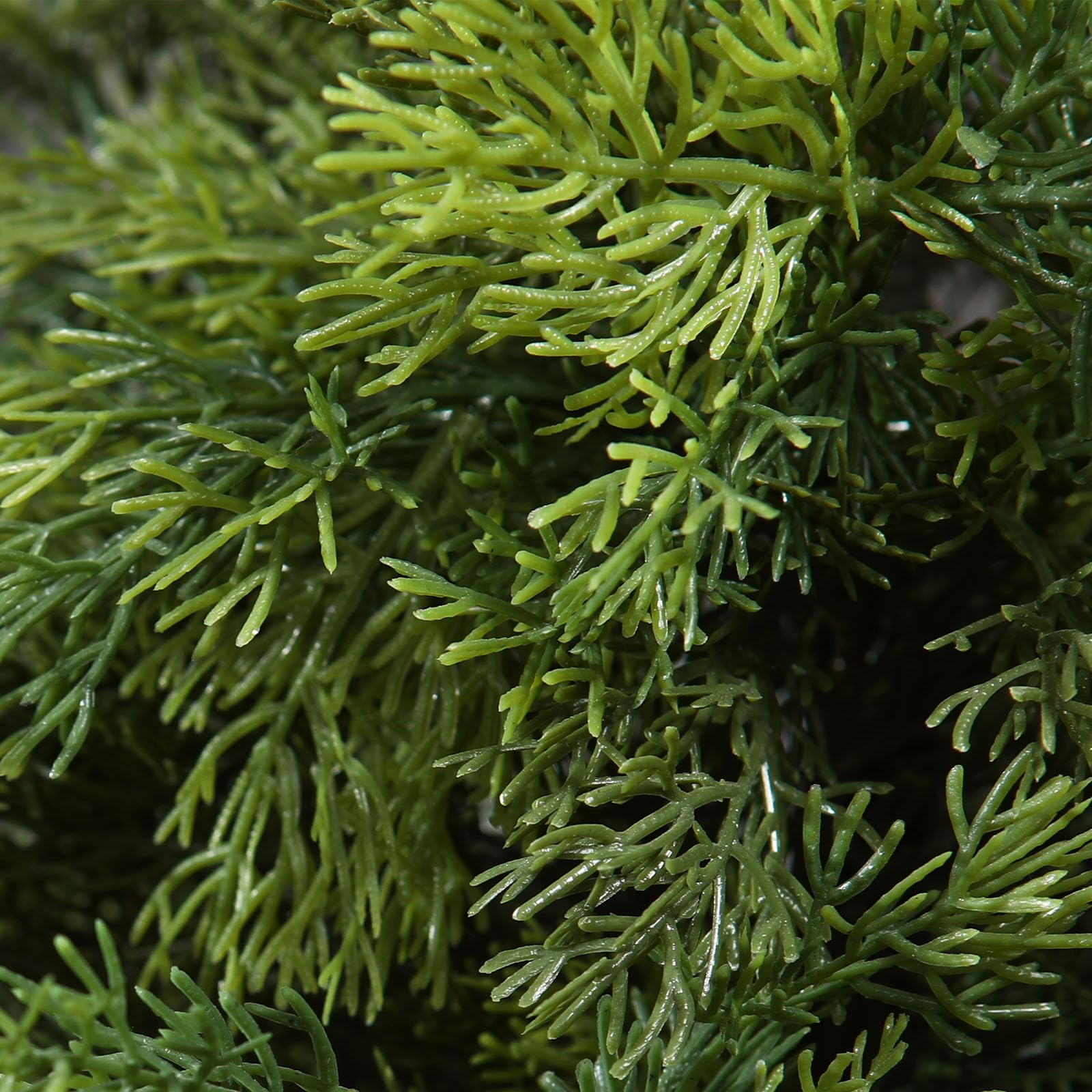 CROSOFMI 95cm Artificial Cedar Tree - Large Faux Outdoor Plants (2 Pack)