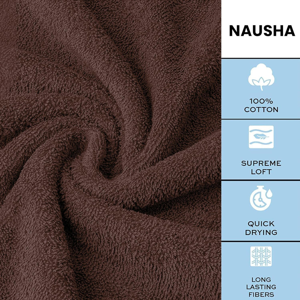 Hieftan Towels Bath Sheet Set – 100% Cotton Pack of 2 Extra Large Bath Sheets Towel 600gsm Highly Absorbent Rapid Dry Super Sheets for Bathroom 140 X - image 3