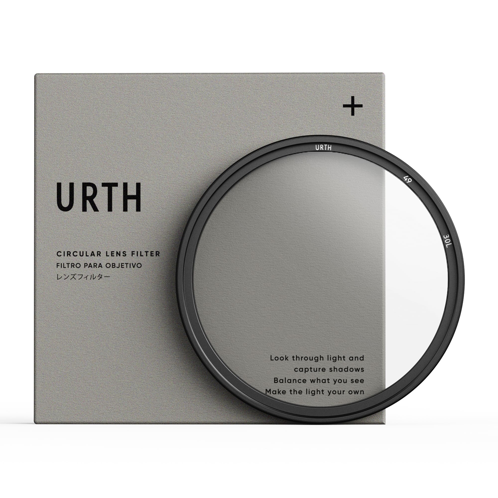Urth 49mm UV Lens Filter (Plus+) – 30-Layer Nano-Coated Slim Protection