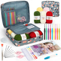 Aeelike 40 PCS Crochet Kit for Beginners – Ergonomic Hooks & Yarn Set