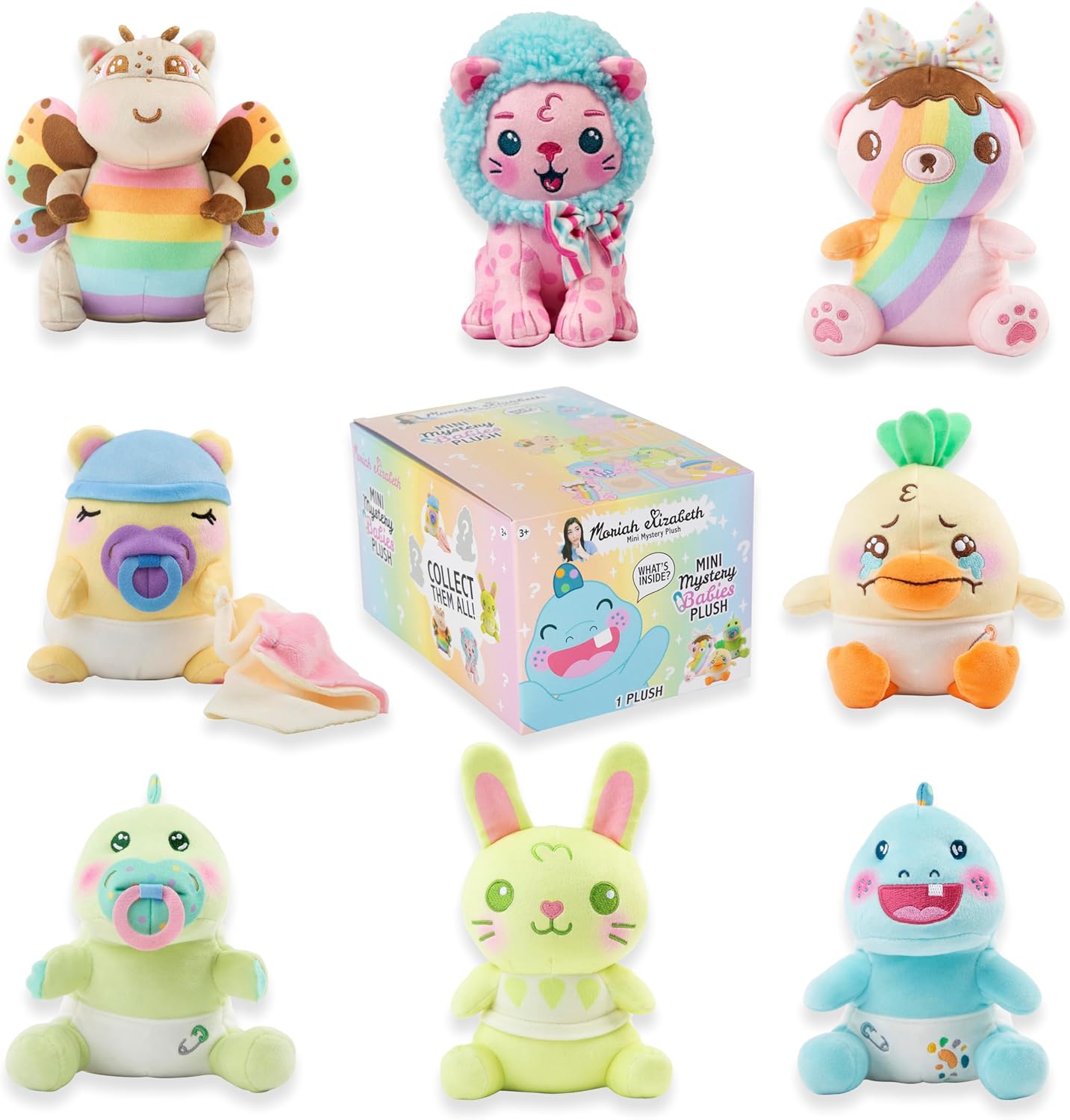 Moriah Elizabeth Series 4 Baby Mini Mystery Plush – 6" Collectible Toy