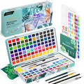 128-Piece Professional Watercolour Paint Travel Set with Palette