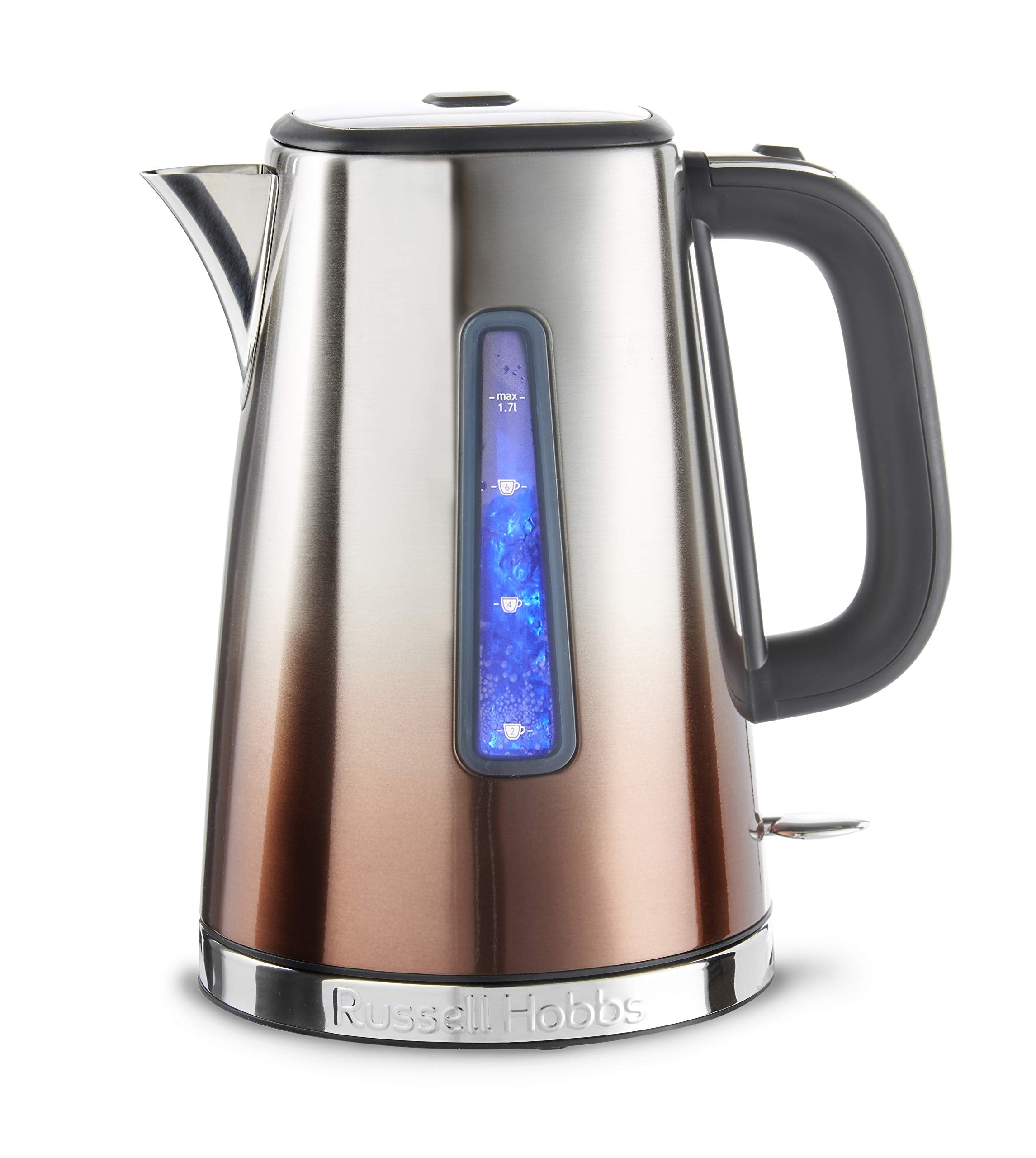 Russell Hobbs Eclipse 1.7L Electric Kettle – Quiet & Fast Boil Copper