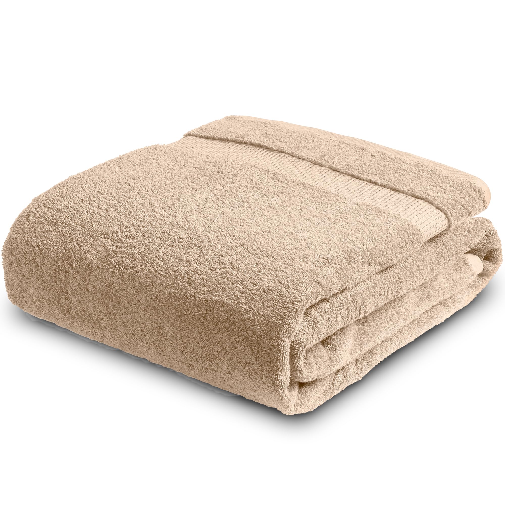 Towelogy Egyptian Cotton Jumbo Bath Sheet – 100x180cm Mocha Brown
