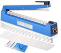 400mm Impulse Heat Sealer | Manual Tabletop Plastic Bag Sealer