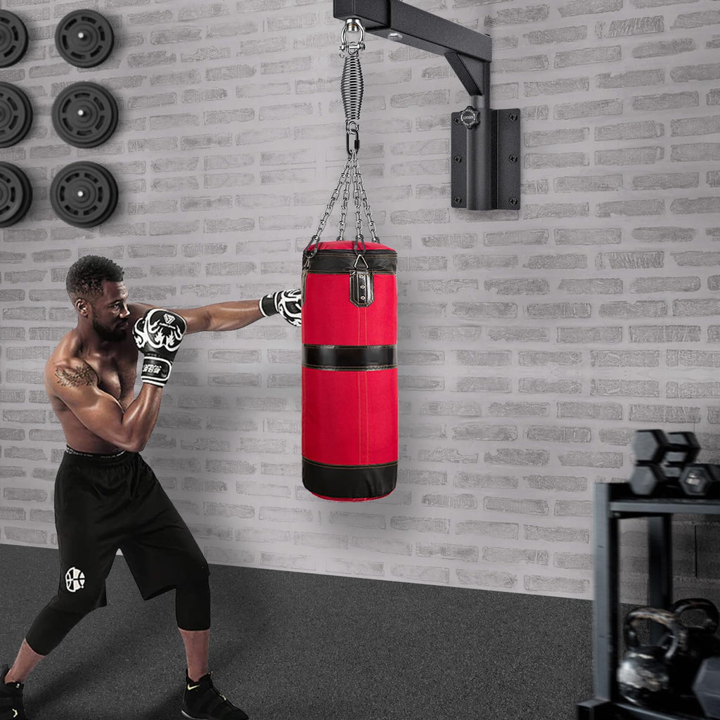 BeneLabel Heavy Bag Wall Mount Hanger | Adjustable 44-64cm Silent Swivel