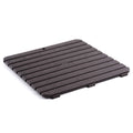 TATAY Square Shower Floor – Wood Effect Anti-Slip Plastic Mat