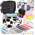 Coopay Crochet Kit for Beginners – 73-Piece Set with Yarn and Case