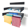 Step Up Wall Mounted Laundry Drying Rack – 120cm Grey Folding Airer