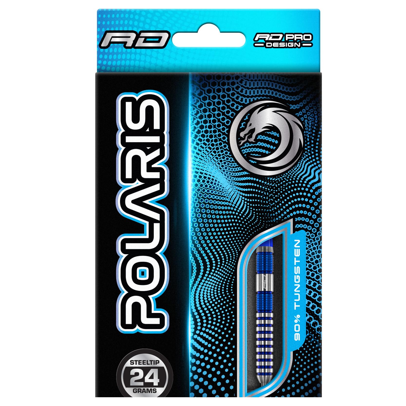 Red Dragon Polaris 24g Tungsten Professional Steeltip Darts Set