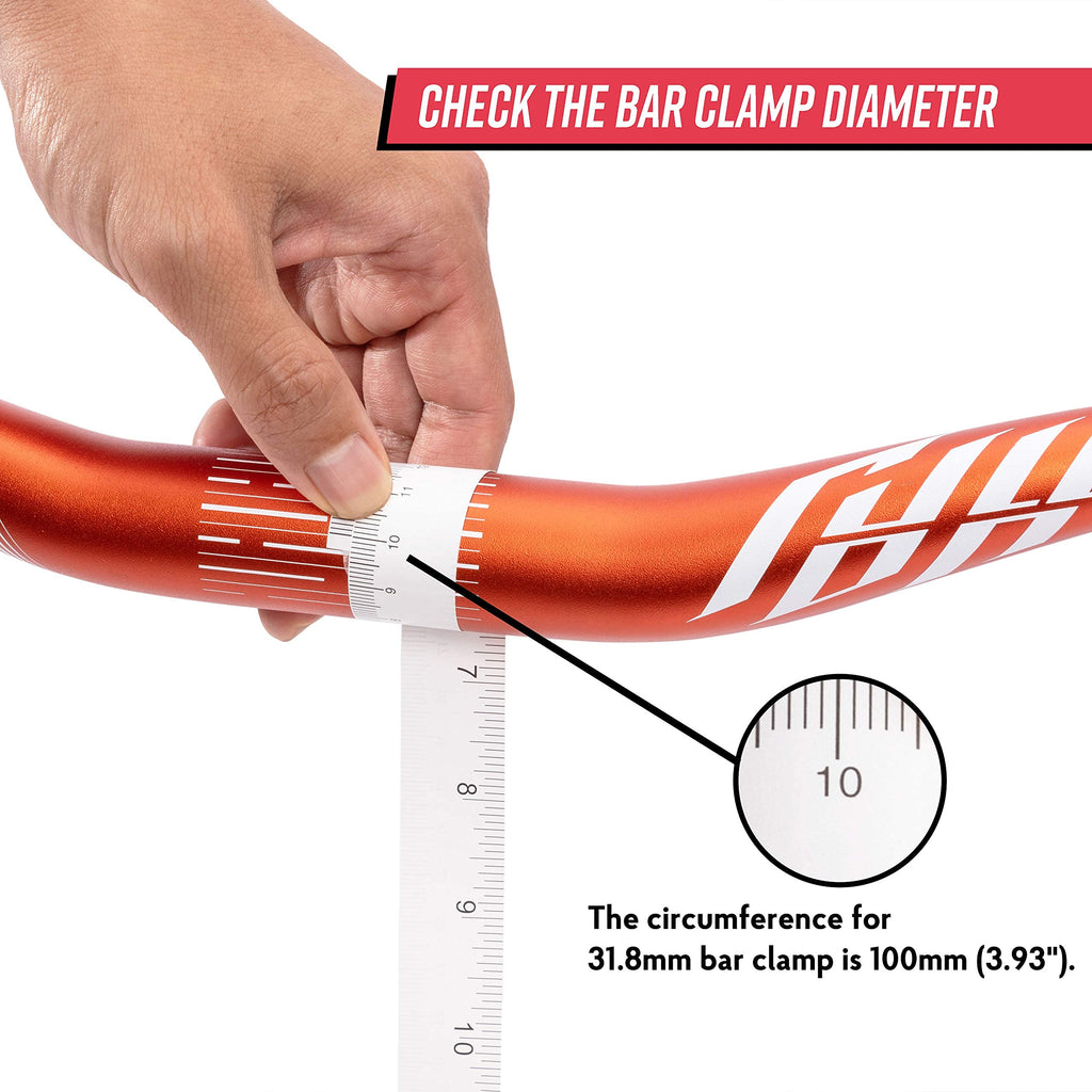 Funn Full On MTB Handlebar | 31.8mm Alloy Riser | 785mm Width - Blue