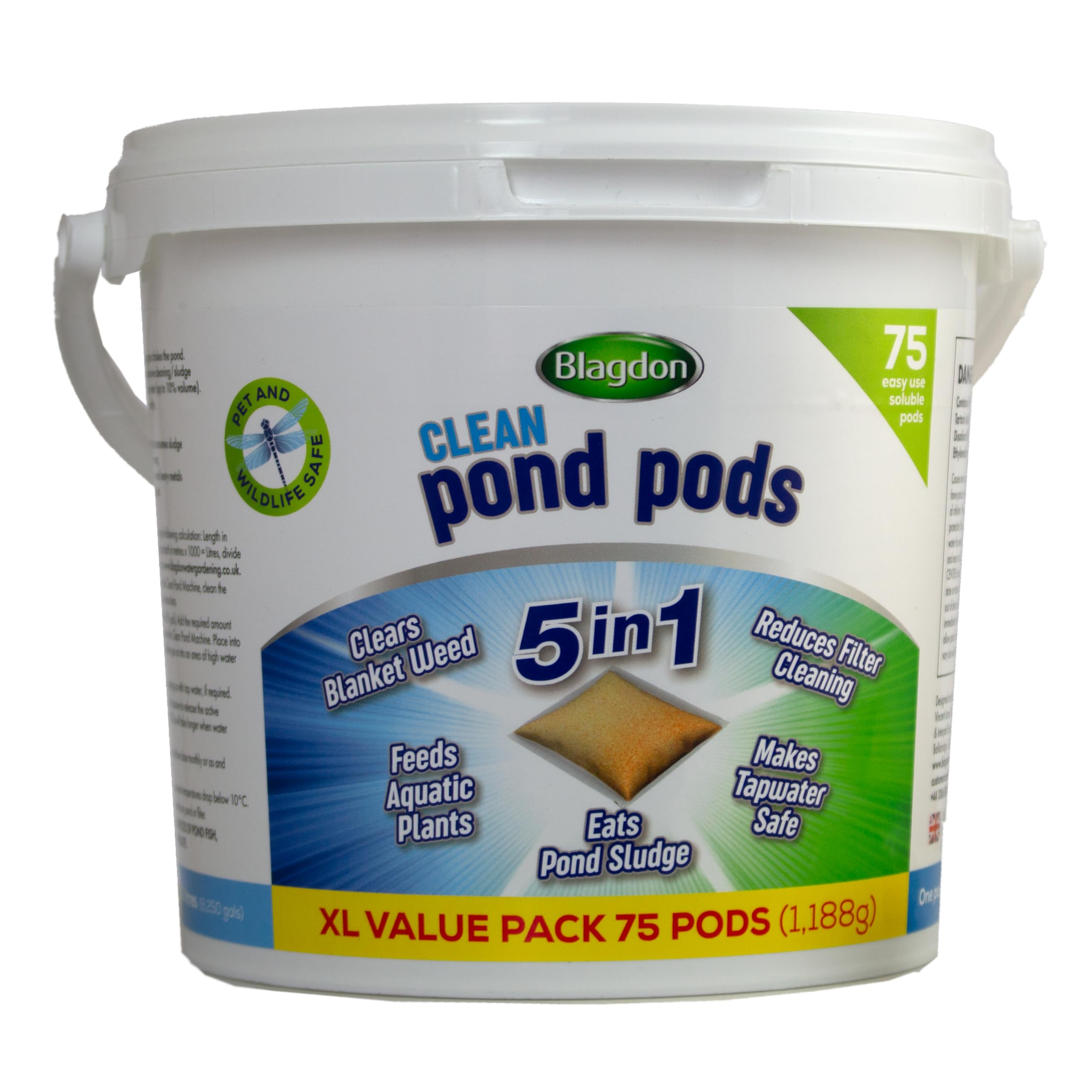 Blagdon Clean Pond Pods – All-in-One Blanket Weed & Sludge Treatment