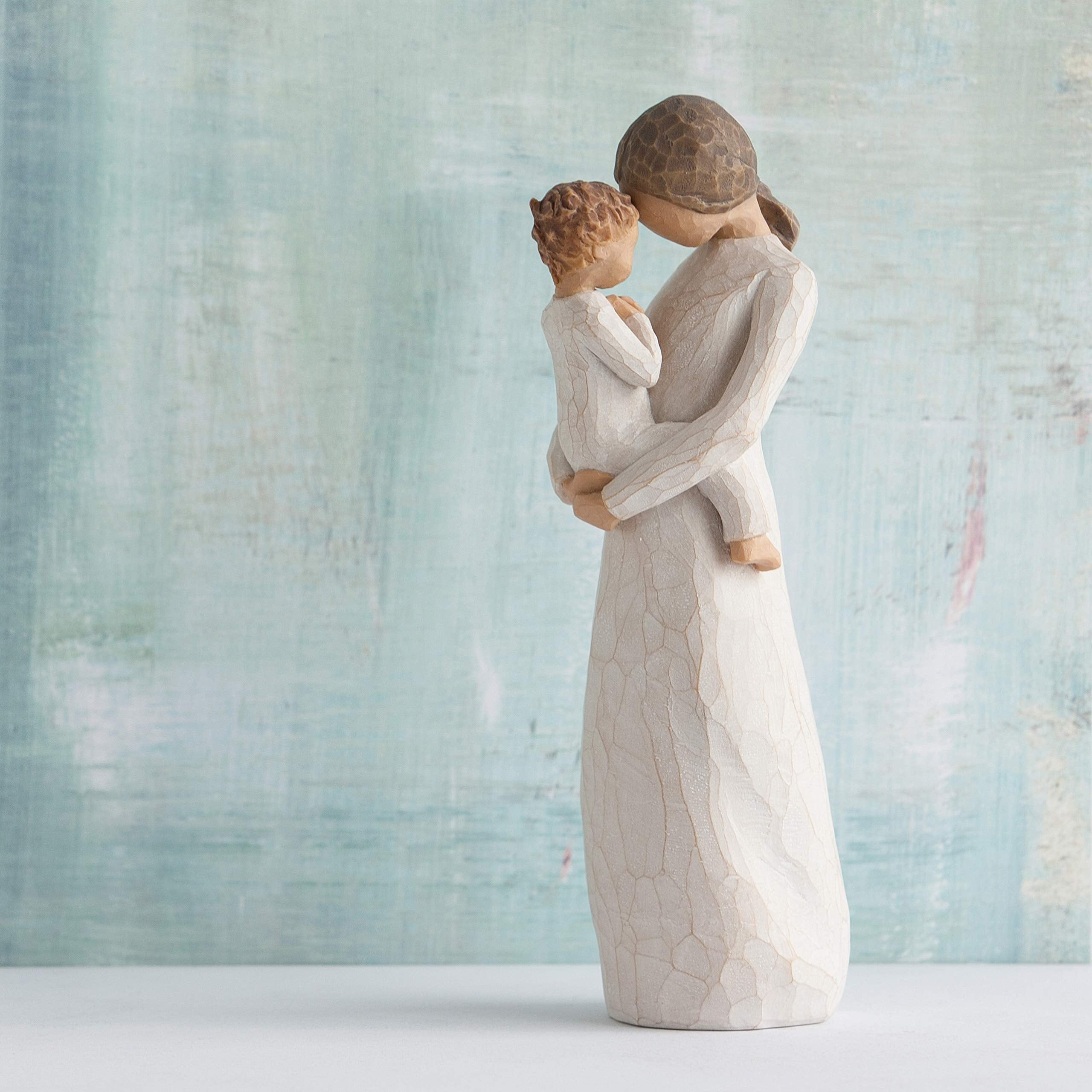Willow Tree Tenderness Figurine – Hand-Painted Resin Motherhood Gift
