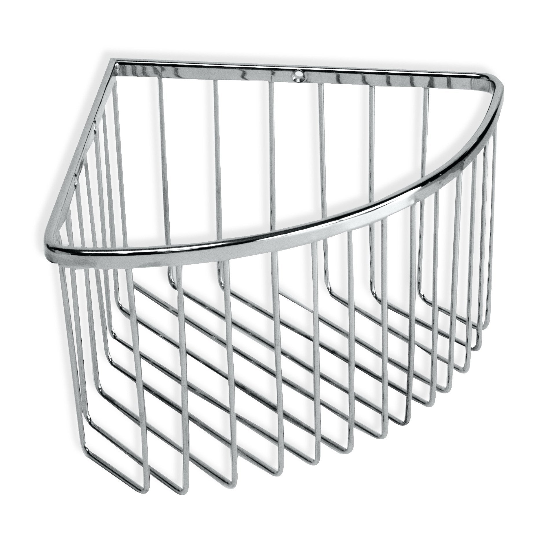 TATAY Bathroom Corner Shelf – Rustproof Chrome Brass Shower Organizer