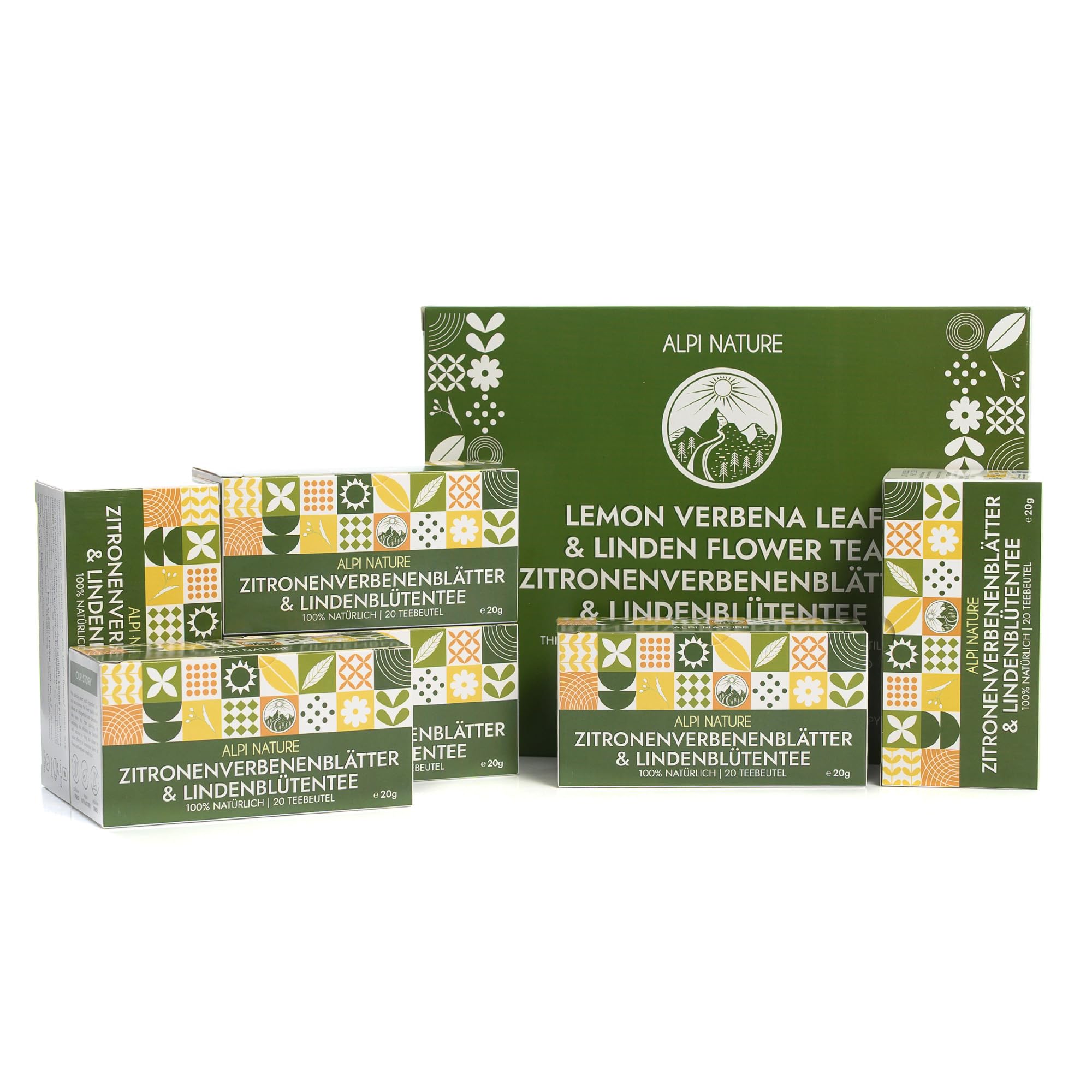 Lemon Verbena and Linden Flower Herbal Tea – 120 Tea Bags