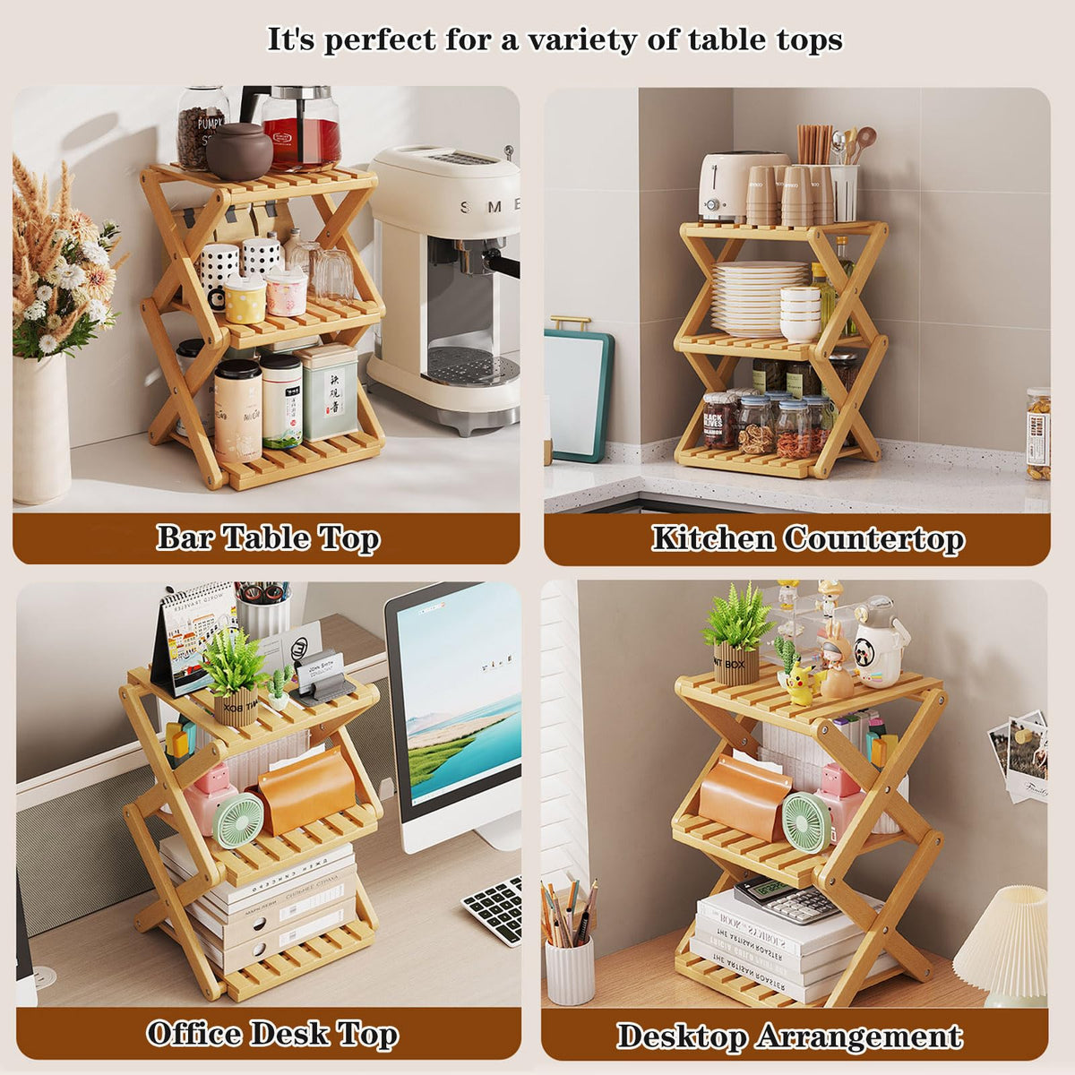 Akloya Small Shoe Rack, 3 Tier Portable Foldable No Installation Mini Shoe Rack Freestanding Shoe Rack for Camping, Hallways, Bedrooms - image 5