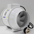 Fantronix 6 Inch Inline Extractor Fan | 150mm Mixed Flow Grow Room Fan