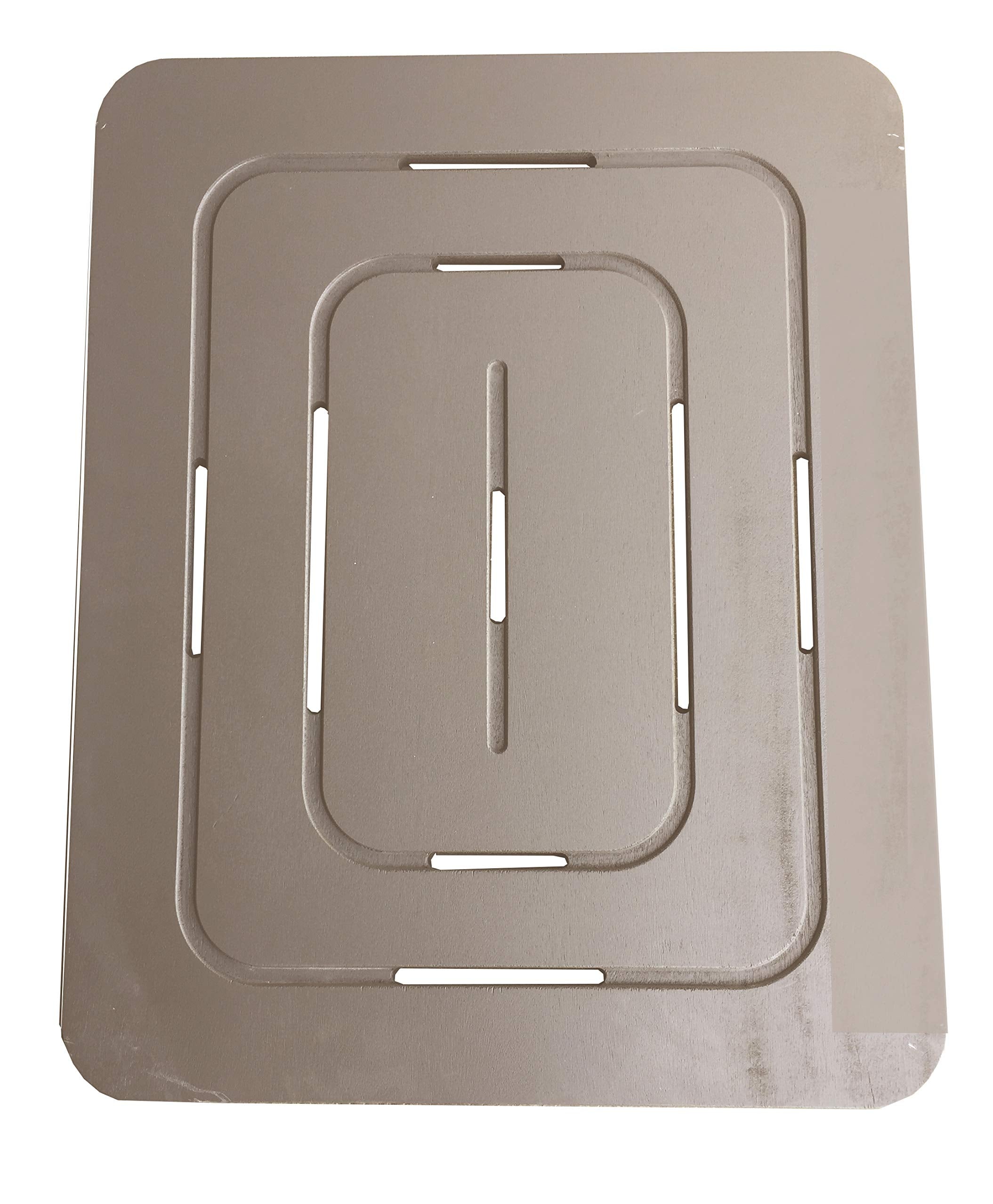 Castelmerlino Okumè Marine Plywood Shower Deck - Taupe, 54 x 68 cm