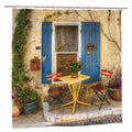 Newhomestyle 3D Garden View Shower Curtain | Waterproof Polyester