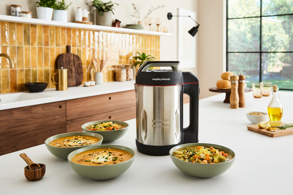 Morphy Richards Sauté & Soup Maker | 1.6L Non-Stick Jug with 4 Settings