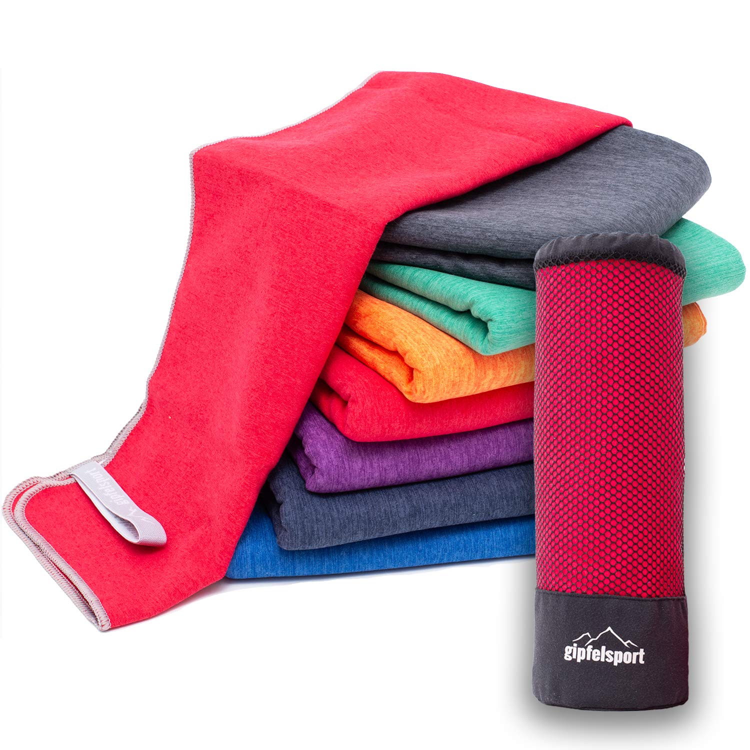 Gipfelsport Microfibre Towel – Quick Dry XL 180x80cm Travel Gym Towel