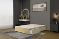 Bed Centre Flexby Divan Bed Base Only with 2 Drawers Same Side, No Headboard - Available in 3FT, 4FT, 5FT & 6FT - image 1
