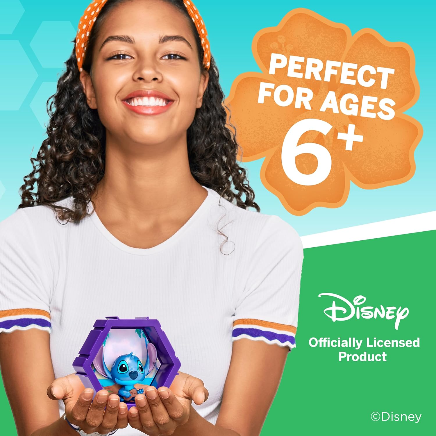 Disney Stitch 4D Display Pod – 3D Lenticular Collectible Figure
