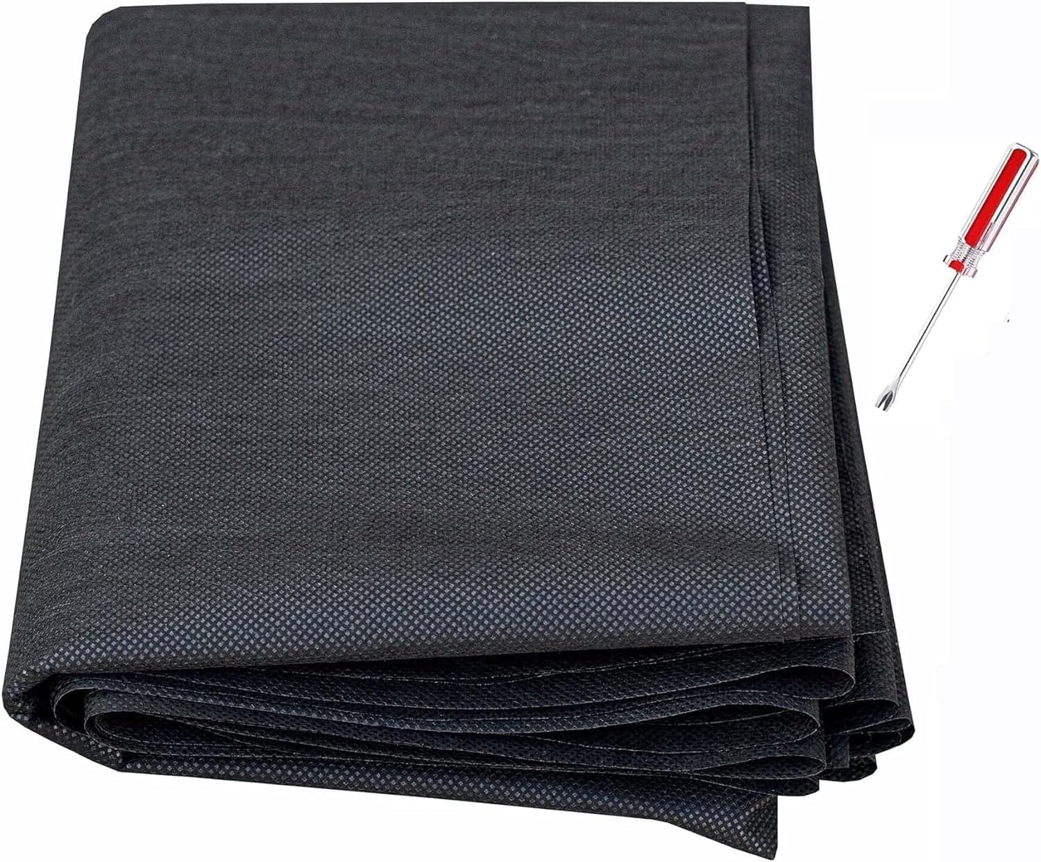 YLM1991 Black Upholstery Base Cloth - Non-Woven Dust Cover Fabric 1.6x3m