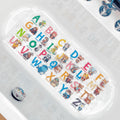 ShineCozy Extra Large Kids Non-Slip Bathtub Mat – Cartoon Sea Animals