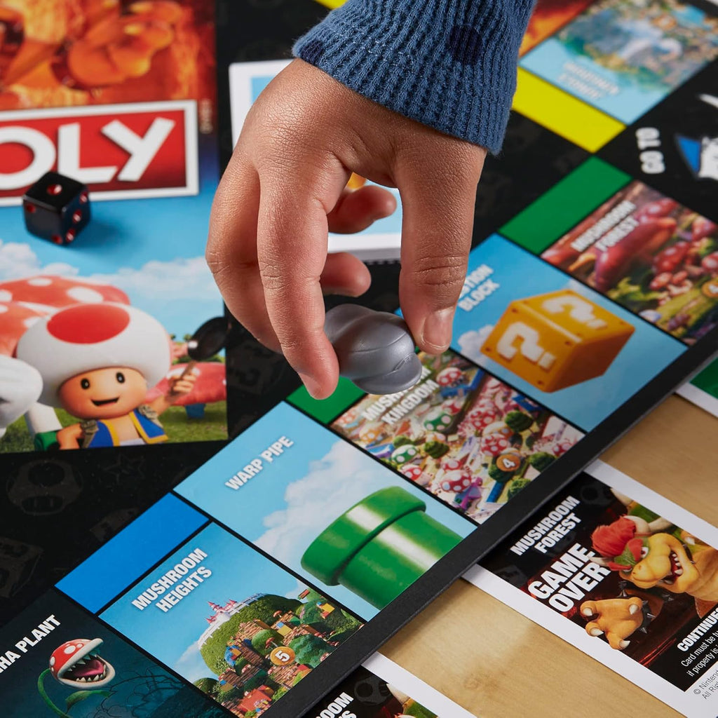 Monopoly: The Super Mario Bros. Movie Edition Board Game by Snaps