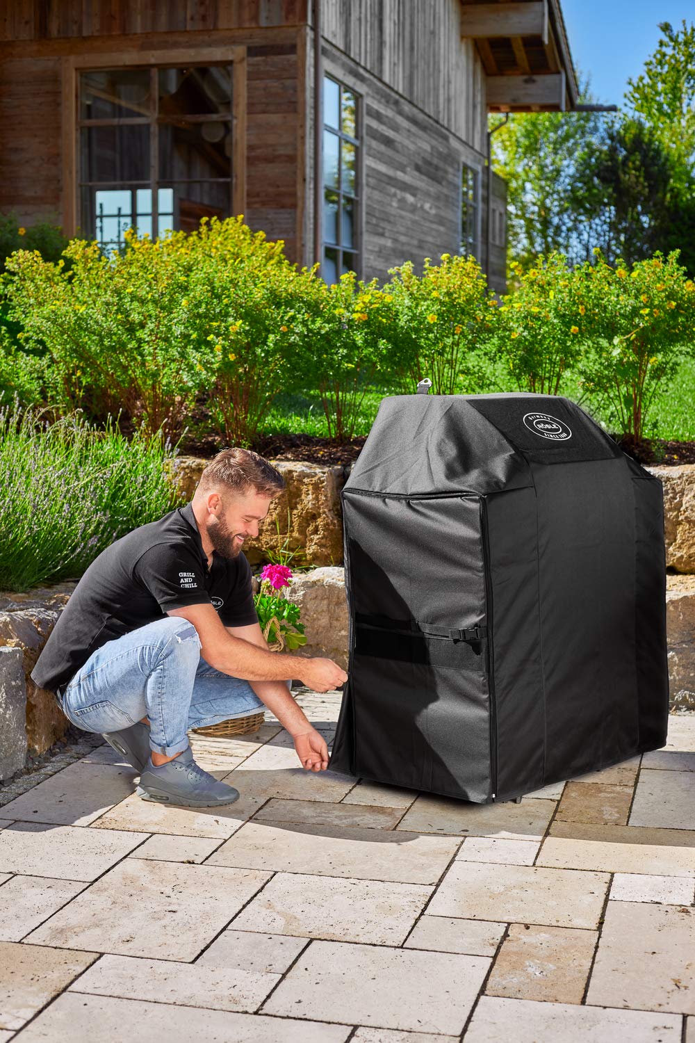 RÖSLE BBQ Grill Cover for Videro G2/G2-S | Weatherproof Polyester