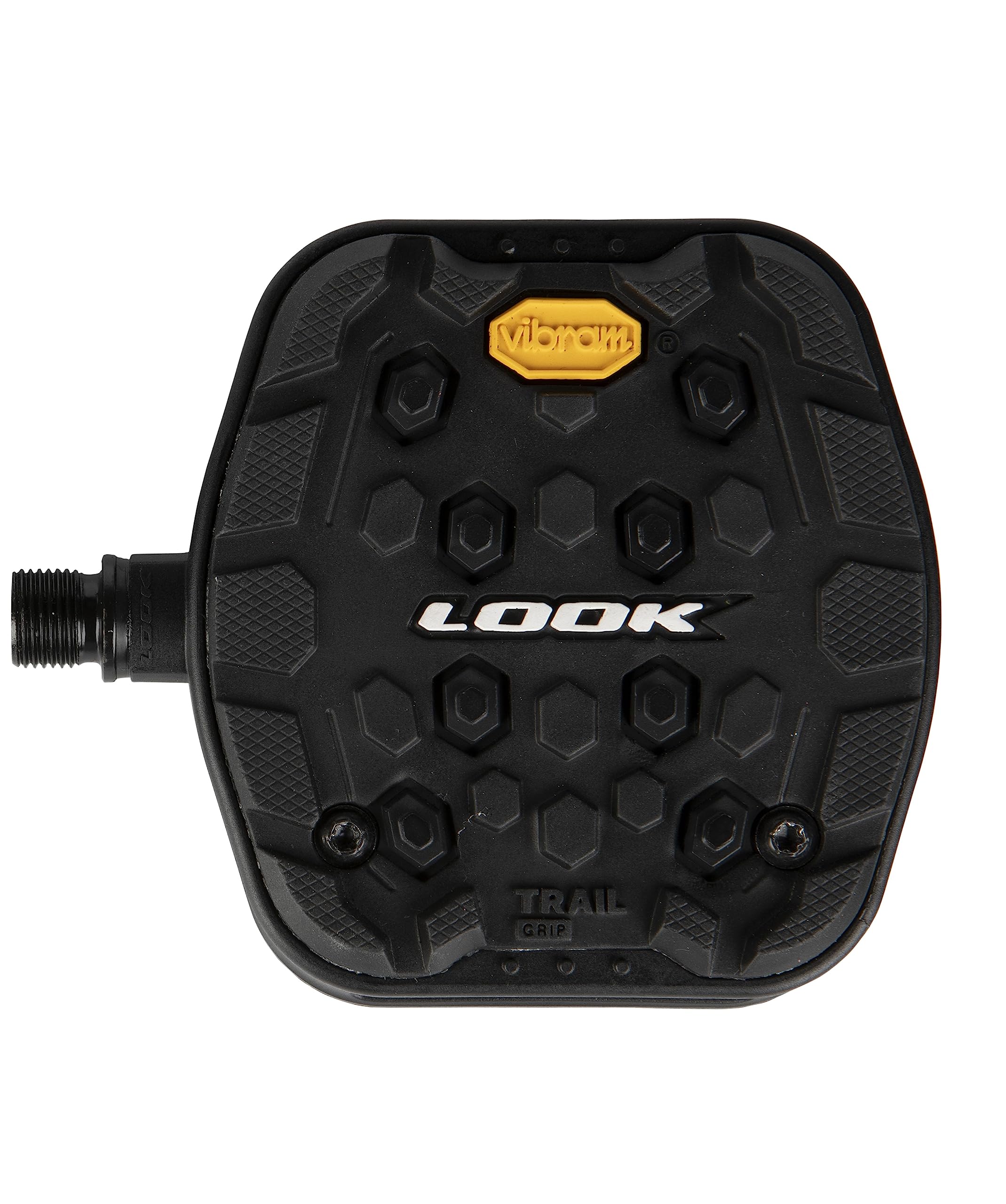 LOOK Cycle Geo Trail Grip MTB Pedals – Vibram Rubber Flat Pedals