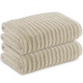 Towelogy Bamboo Extra Large Bath Towels | 2 Pack Absorbent Bath Sheets