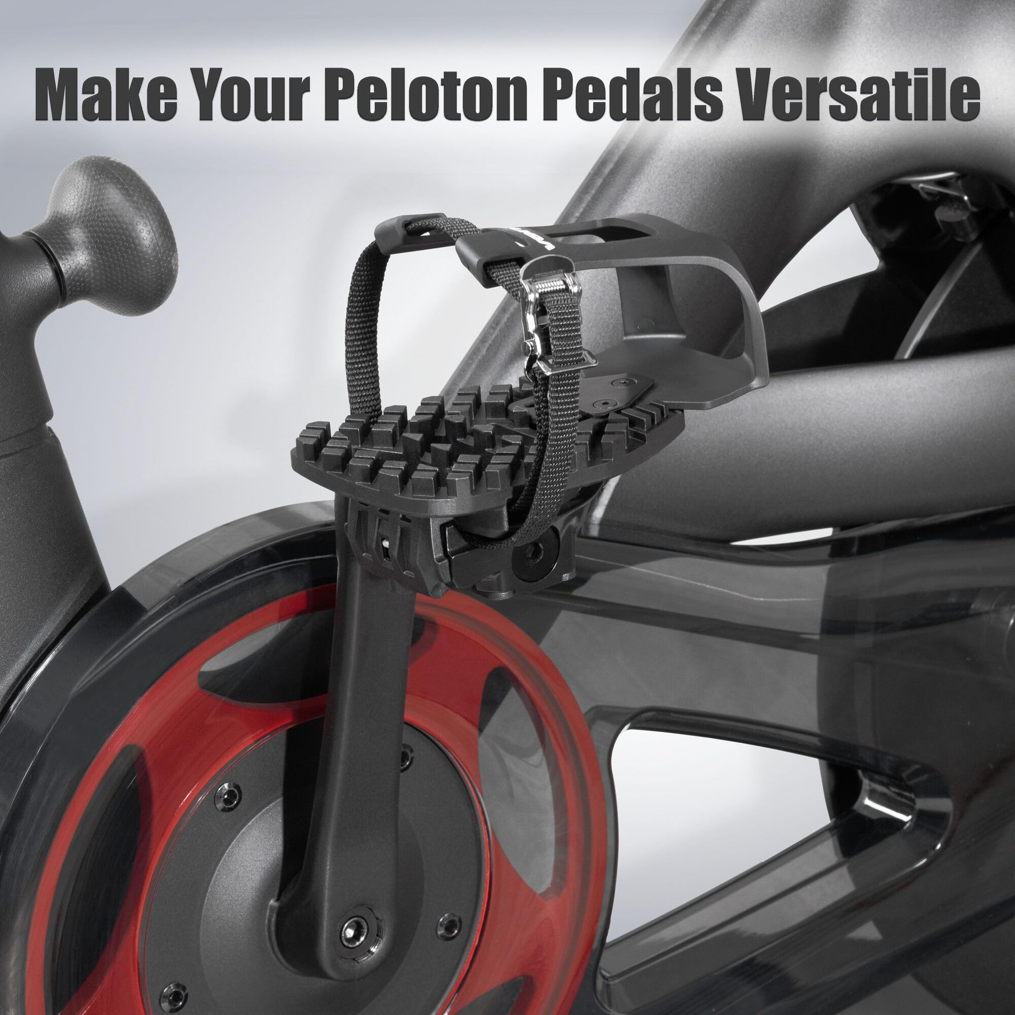 Venzo Bike Toe Clip Cage Adapters for Look Delta Peloton Pedals